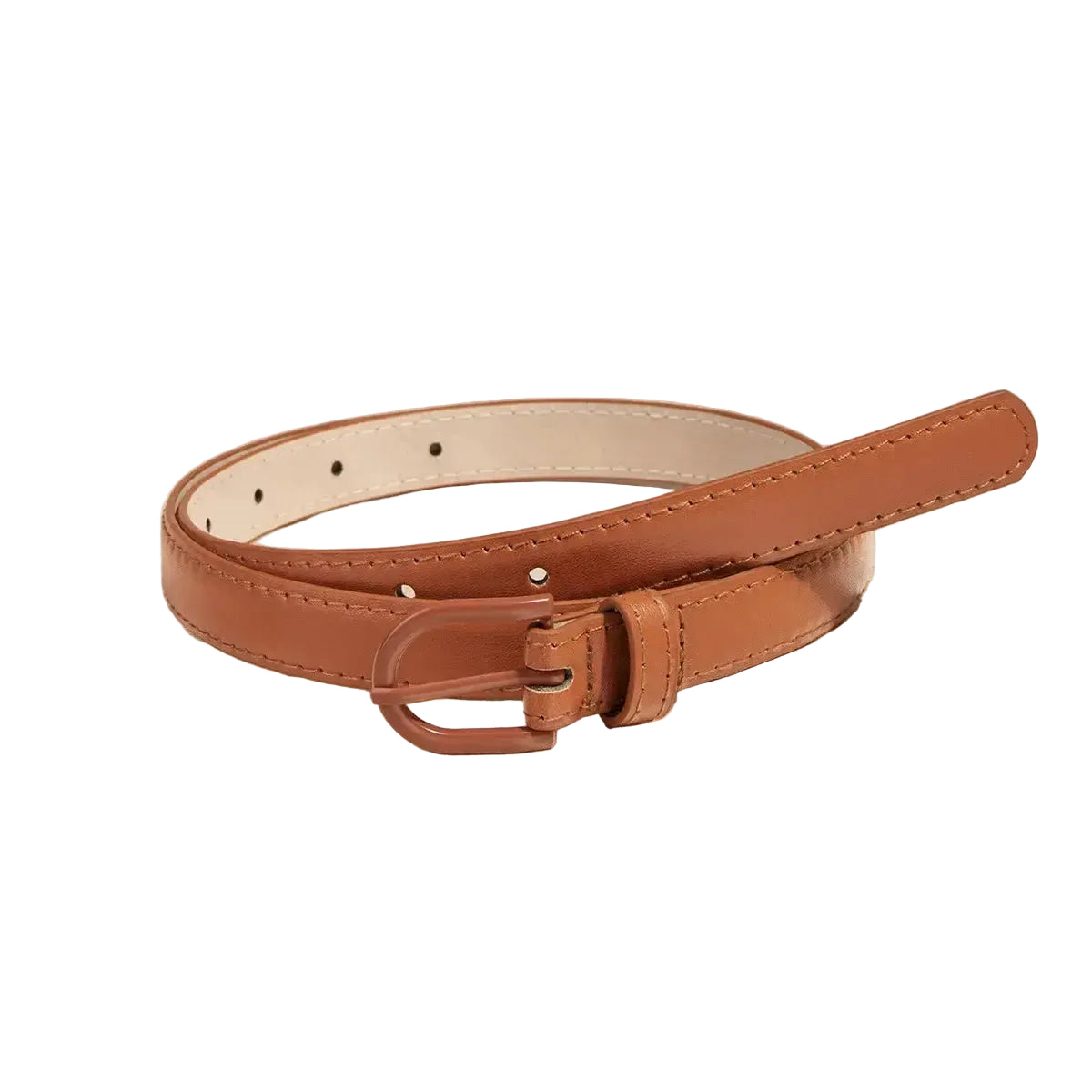 Ceinture en cuir pour femme – Boucle aérosol moderne et tendance